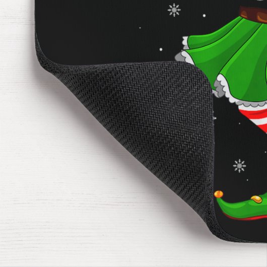 Tapis De Souris Elf Squad Christmas Matching Family Girls Women El (Coin)