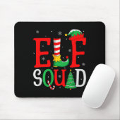 Tapis De Souris Elf Squad Christmas Matching Family Group Elf Xmas (Avec souris)