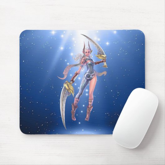 Tapis De Souris Elfe à double vessie (Avec souris)