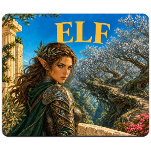 Tapis De Souris Elfe, Monstre de Fantaisie Gothique