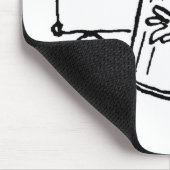 Tapis De Souris Élimination confidentielle des déchets (Coin)