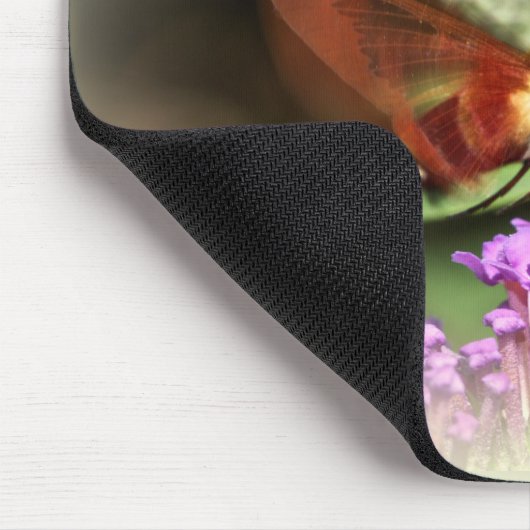 Tapis De Souris Élimination de la teigne du faucon - Hémaris thysb (Coin)