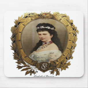 Tapis De Souris Elisabeth de la Bavière Mousepad