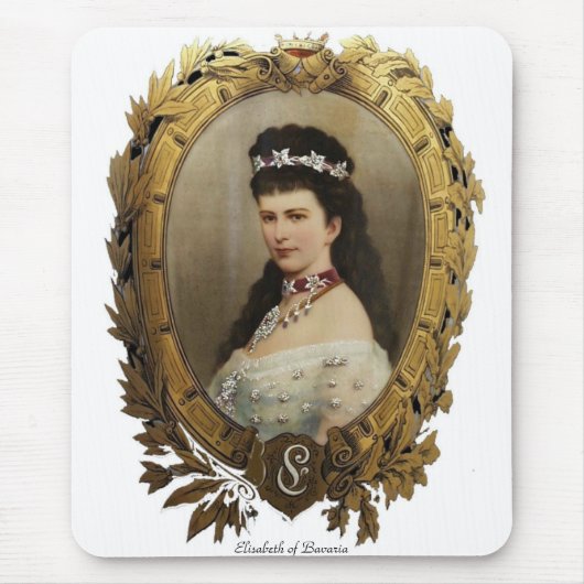 Tapis De Souris Elisabeth de la Bavière Mousepad (Devant)