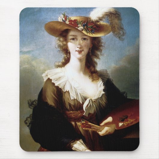 Tapis De Souris Elisabeth Vigee-Lebrun Autoportrait (Devant)