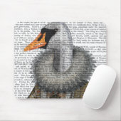 Tapis De Souris Elisabéthain Swan (Avec souris)