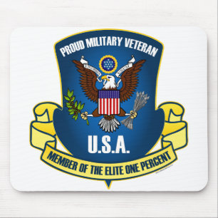 Tapis De Souris Élite un pour cent (de bleue)
