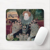 Tapis De Souris Elizabeth I, portrait d'armada, c.1588 (Avec souris)