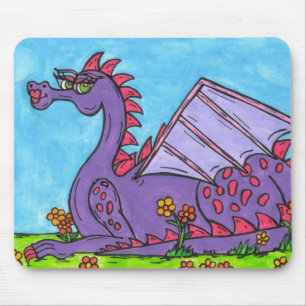 Tapis De Souris Elizabeth le dragon