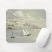 Tapis De Souris Elizabeth Murray - Portofino de la mer, Gênes (Avec souris)