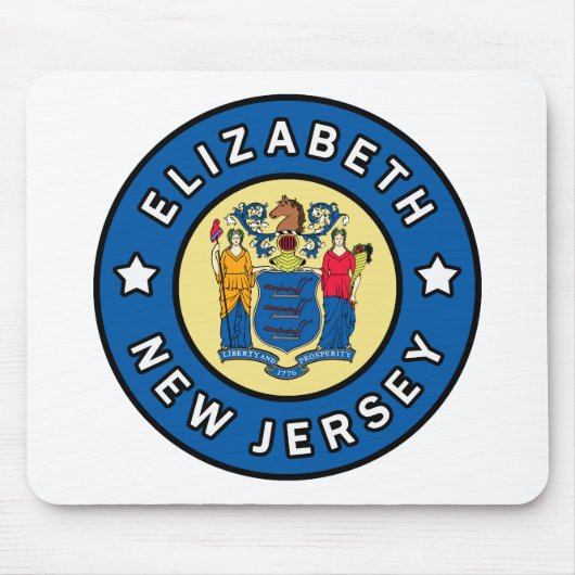 Tapis De Souris Elizabeth New Jersey (Devant)