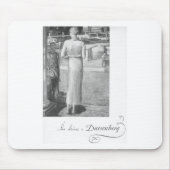 Tapis De Souris Elle conduit un Duesenberg (Devant)