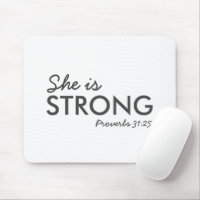 Elle est forte | Proverbes 31:25 Foi chrétienne