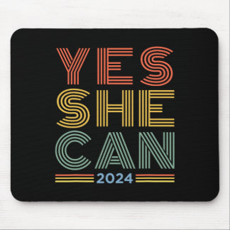 Tapis De Souris Elle Peut 2024 Kamala Harris Pour L'Élection Du Pr