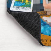 Tapis De Souris Elle qui crée la bonne chance Mousepad (Coin)