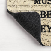 Tapis De Souris Elle qui doit être obéie (Coin)