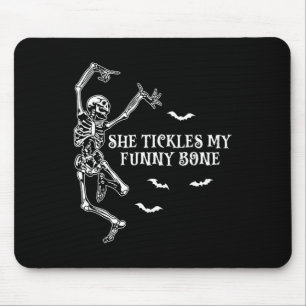 Tapis De Souris Elle Ticker Mon Amusant Os Gothique Couples D'Hall
