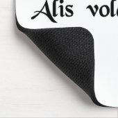 Tapis De Souris Elle vole avec ses propres ailes (Coin)