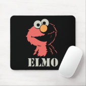 Tapis De Souris Elmo Moitié (Avec souris)