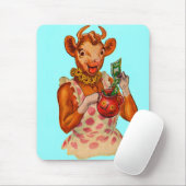 Tapis De Souris Elsie the Cow, gestionnaire de l'argent (Avec souris)