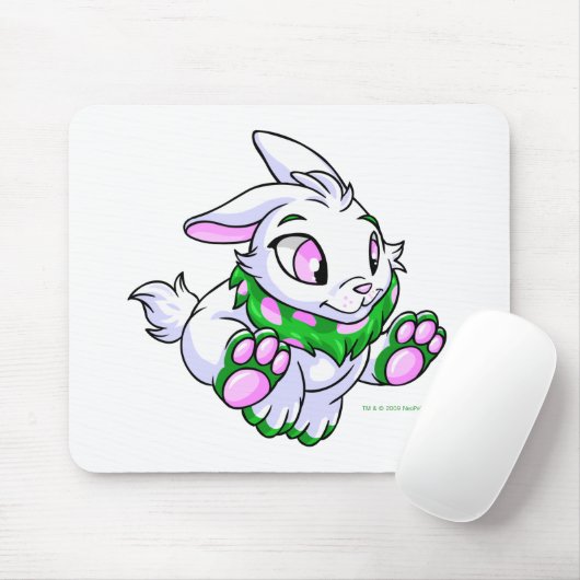 Tapis De Souris Emballage de Cybunny vert (Avec souris)