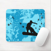 Tapis De Souris embarquer avec les oiseaux. (Avec souris)