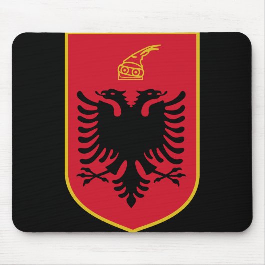 Tapis De Souris emblème albanique (Devant)
