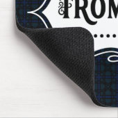 Tapis De Souris Emblème blanc de Trombone (Coin)