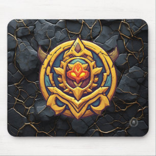 Tapis De Souris Emblème de joueur de rang légendaire