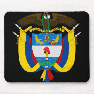 Tapis De Souris emblème de la colombie