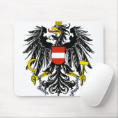 Tapis De Souris emblème de l'autriche (Avec souris)