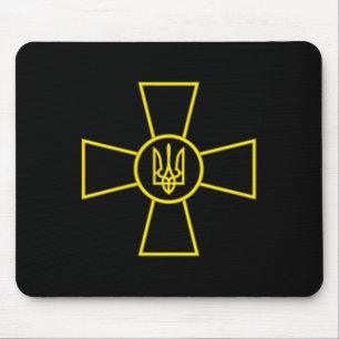 Tapis De Souris Emblème des forces aériennes ukrainiennes Forces a
