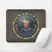 Tapis De Souris Emblème du FBI (Avec souris)