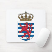Tapis De Souris emblème luxembourg (Avec souris)
