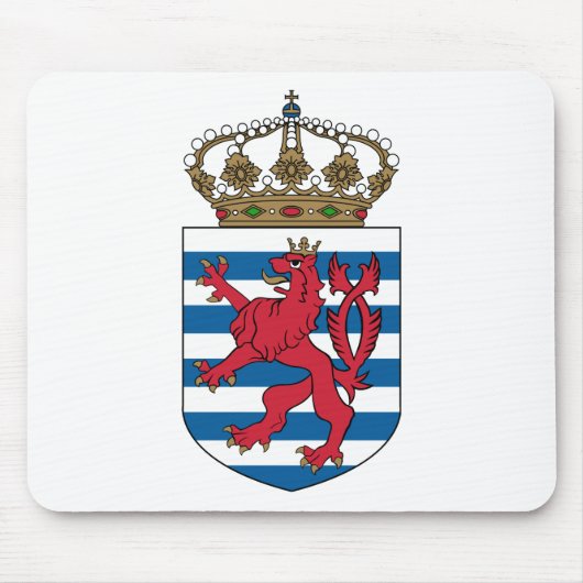 Tapis De Souris emblème luxembourg (Devant)