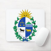 Tapis De Souris emblème uruguay (Avec souris)