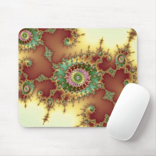 Tapis De Souris Embossé - Fractal Mousepad (Avec souris)