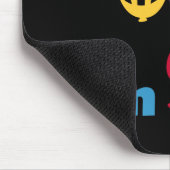 Tapis De Souris Embrasse-moi J'ai 90 T-shirts et cadeaux d'anniver (Coin)