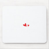 Tapis De Souris Embrasse-moi, sois à moi (Devant)