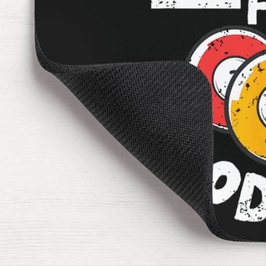 Tapis De Souris Embrasse Mon Pour Bonne Chance Drôle Lecteur Billa (Coin)