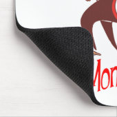 Tapis De Souris Embrasse mon singe Butt (Coin)