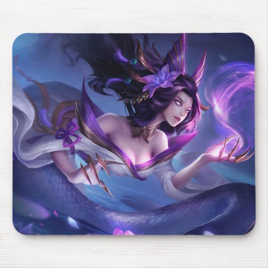 Tapis De Souris Embrasser le Serpent Jeu Mousepad | Serpent Thémat (Devant)