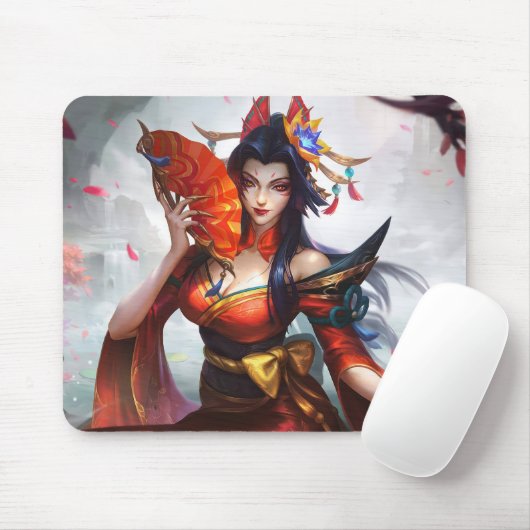 Tapis De Souris Embrasser le Serpent Jeu Mousepad | Sorcière de se (Avec souris)