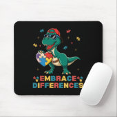 Tapis De Souris Embrasser les différences Sensibilisation sur l'au (Avec souris)
