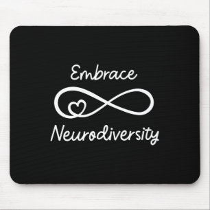 Tapis De Souris Embrassez la Sensibilisation sur l'autisme Neurodi