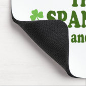 Tapis De Souris Embrassez-moi me donnent une fessée alors cadeau (Coin)