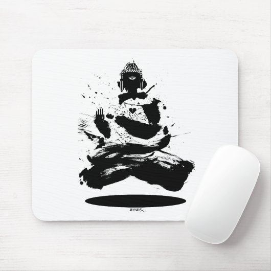 Tapis De Souris emek_buddha_mousepad (Avec souris)