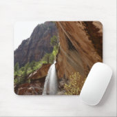 Tapis De Souris Emerald Pool Falls III du parc national Zion (Avec souris)
