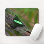 Tapis De Souris Emerald Swallowtail (Avec souris)