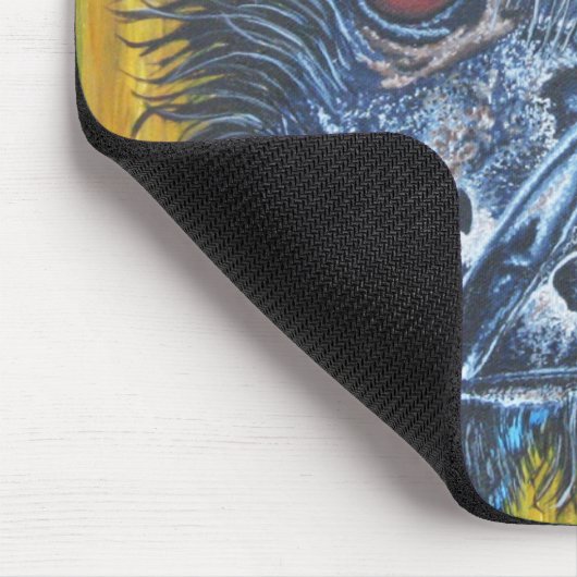 Tapis De Souris Émeu curieux Mousepad (Coin)